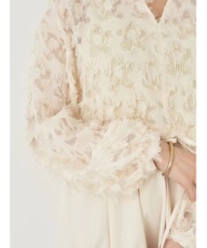 earth music&ecology ジャガード切替ワンピース