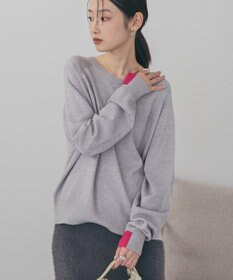 AMERICAN HOLIC バイパチラグランニットプルオーバー