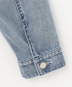 自由区 L 【ご好評につき追加生産・洗える】USUKARU DENIM ノーカラージャケット