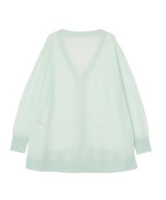 AMERICAN HOLIC メタルボタンシアーVネックカーディガン