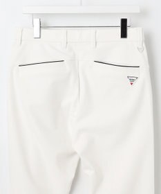 23区GOLF 機能性満載のホワイトパンツ【MEN】【防透・UVケア・撥水】トリコットツイル