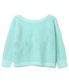 Chacott 【ノーソーイングニット】7分袖メッシュニットTシャツ