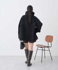 earth music&ecology ボアZIPブルゾン