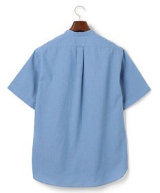 J.PRESS MEN 【HYBRID LINEN】 バンドカラーシャツ
