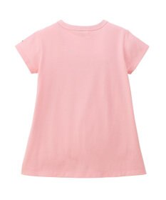 MIKI HOUSE HOT BISCUITS 【80-120cm】カラフルビーンズ フェイスプリント 半袖ワンピース