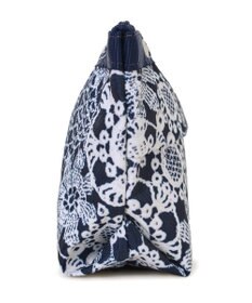 LeSportsac SMALL SLOAN COSMETIC/フローラルレースネイビー