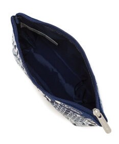 LeSportsac SMALL SLOAN COSMETIC/フローラルレースネイビー