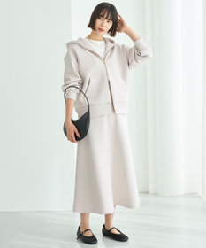 UNFILO 【新色登場】BEAUTY FORM JERSEY セミフレアスカート