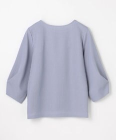 ANY L コンフォータブル袖タックブラウス