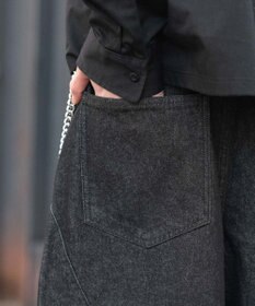 WEGO 【SMLサイズ展開】チェーン付きバルーンショーツ