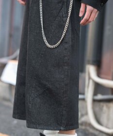 WEGO 【SMLサイズ展開】チェーン付きバルーンショーツ