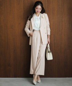 ANY SIS S 【セットアップ対応】セレモニーダブルクロス ワイドパンツ