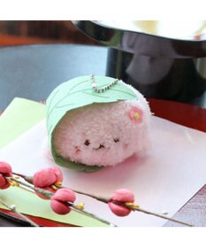 Mother garden しろたん 和菓子キーホルダー 《桜もち》 単品