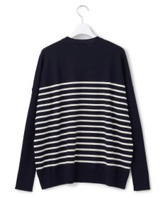 23区 【SACRA】エクストラファインメリノ ボーダーニット