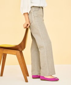 steppi 【洗える/撥水】ビジュー付 スクエア パンプス