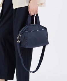 LeSportsac SMALL UPTOWN SATCHEL/ダークブルーC