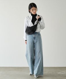 russet ナイロンラウンドショルダーバッグ (CE-1327-WEB)