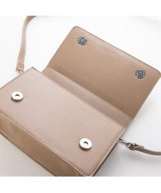 UNBILLION カシュカシュ cachecache / ブロック型押し2wayチェーンショルダー