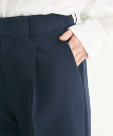 Green Parks ef-de タックテーパードパンツ