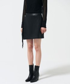 GRACE CONTINENTAL フリンジミニスカート