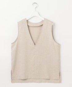 Feroux リネンライクVネック ベスト