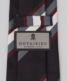 GOTAIRIKU GOTAIRIKU別注【MANTERO/マンテロ】ネクタイ_レジメンタル