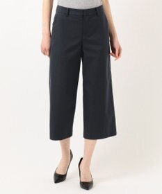 J.PRESS LADIES 【シワになりにくい】コットンフィッティーシャーク ワイドパンツ