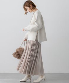 23区 S 【洗える】ナチュラルコットンベア レースレイヤード カットソー