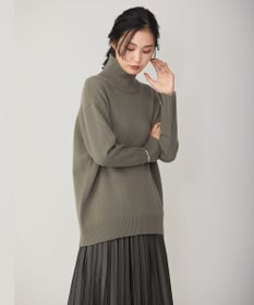 ICB 【新色追加・WEB限定カラーあり】 ソフトカシミヤミックス ハイネックニット