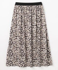 ANY 【ウエストゴム】モザイクプリントスカート