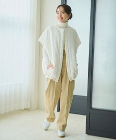 #Newans 【撥水/洗える】ビックスクエア中綿ベスト