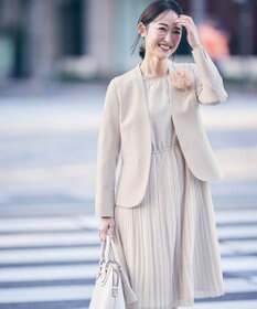 ANY SIS 【チャーム付き】エアリーフラワー コサージュ