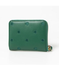 UNBILLION ペルケ perche / ドット刺繍ラウンドパームフィットウォレット