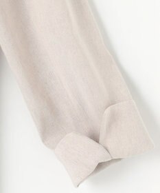 23区 【セットアップ対応/洗える】リネンレーヨンストレッチ ダブル ジャケット