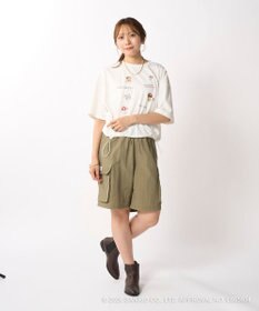 OP／FILA 【Ocean Pacific×ハローキティ】水陸両用ハーフパンツ