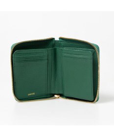 UNBILLION ペルケ perche / ドット刺繍ラウンドパームフィットウォレット