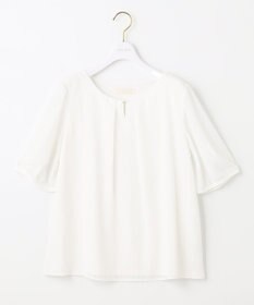 ANY SIS 【吸水速乾・UVケア・接触冷感】コンフォートジャージー ブラウス