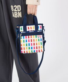 LeSportsac MINI N/S TOTE/ハリボーゴールドベアーズネイビー