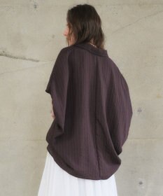 YECCA VECCA ストライプ柄シャツ