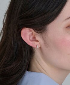 Phoebe 〈痛くないシリーズ/金属アレルギー対応〉クイーンパールビジューライトフィットイヤリング/ニッケルフリー