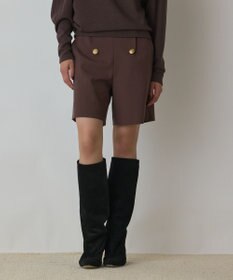 GRACE CONTINENTAL ダブルボタンショートパンツ