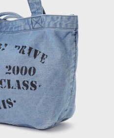 GRACE CONTINENTAL レタードデニムトート