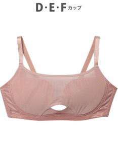 WACOAL ノンワイヤーブラ 【小さく見せるブラ】 高さをおさえてコンパクトに バスト位置アップ 脇すっきり Hカップまで対応 大きいサイズ レディース BMM122 /ワコール