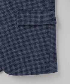 GOTAIRIKU 【尾州】ストレッチメッシュジャケット_千鳥格子柄