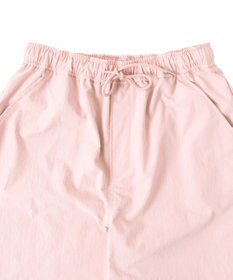 WEGO 【ウエストゴム】サイドリボンパラシュートパンツ