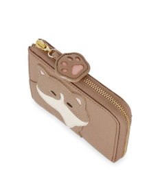 IBIZA アニマーダ　牛革　L字ファスナー財布(ネコ)