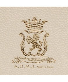 A.D.M.J. 【牛革】モーツァルト/スパニッシュレザーバイカラーWジップトートM