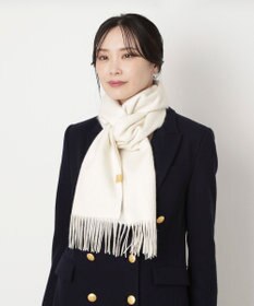 MOONBAT WEB限定【洗える】ミエル (miel) カシミヤ100％ プレーンマフラー