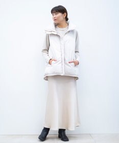 KWD 【日本製/高品質ダウン】STAND COLLAR DOWN VEST ダウンベスト