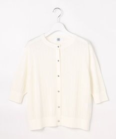 J.PRESS LADIES Vis/Peスパーク クルーネック カーディガン